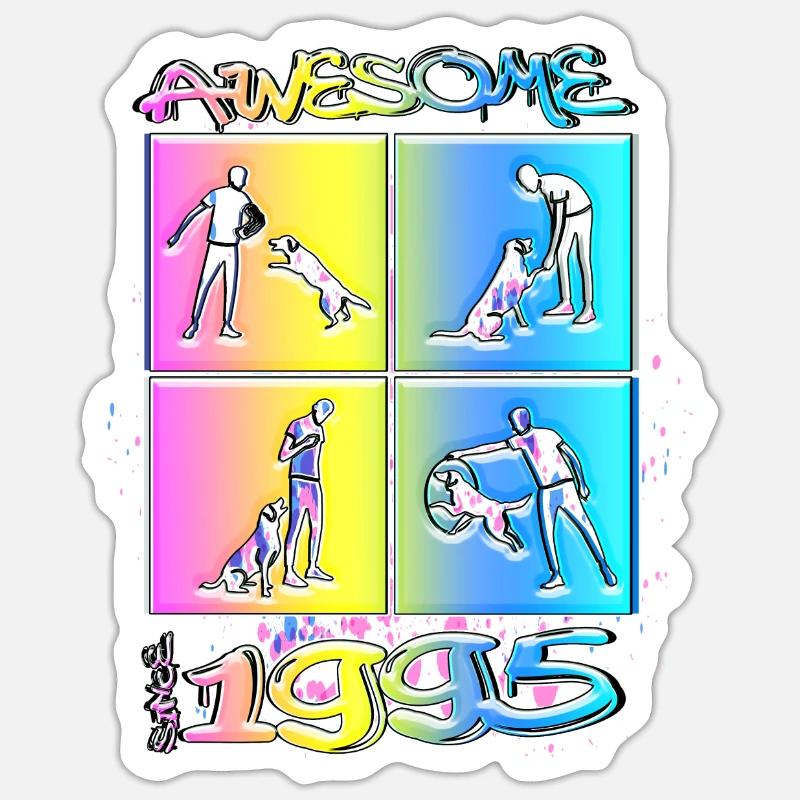 Sticker Größe S (10 x 10 cm) - 