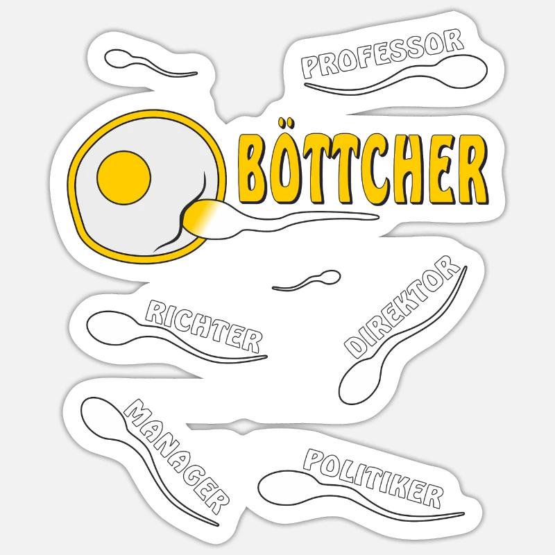 Sticker Größe S (10 x 10 cm) - 