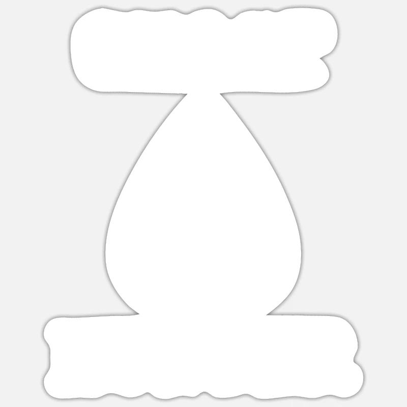 Ghost Hunting Ghost Hunter Sticker size S (10 x 10 cm)