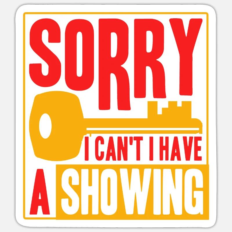 Agent immobilier Agent immobilier Cadeau - Sticker taille S (10 x 10 cm) - blanc mat