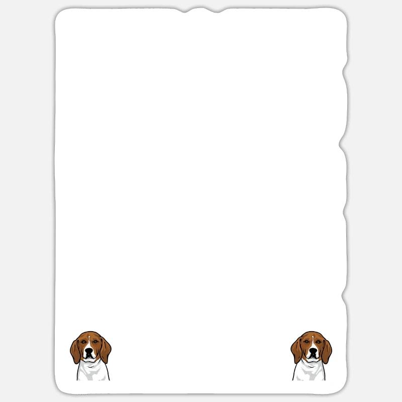 Treeing Walker Coonhound Sticker size S (10 x 10 cm)