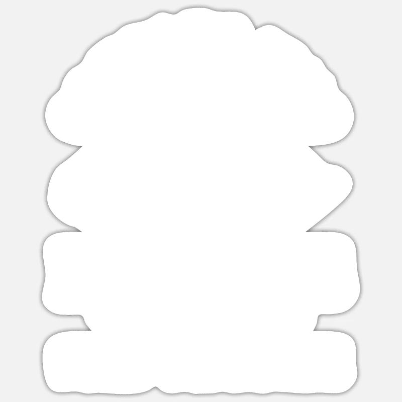 Eisklettern Paar Sticker Größe S (10 x 10 cm)