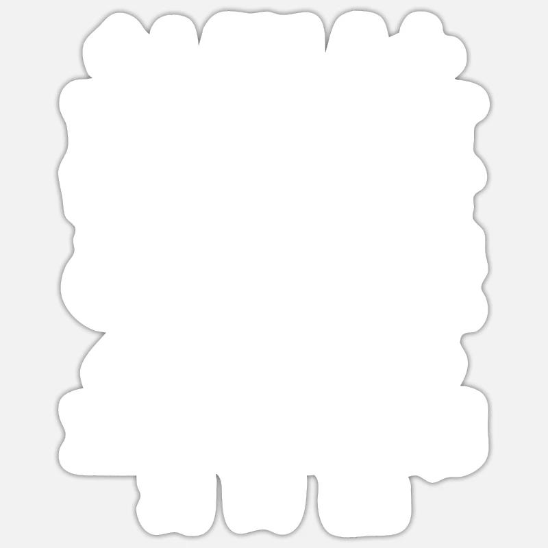 Of course I have problems math teacher Sticker size S (10 x 10 cm)