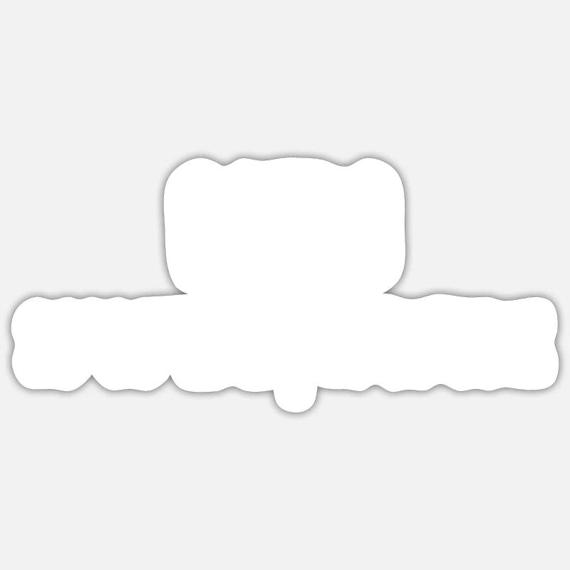 City coordinates - Sticker size S (10 x 10 cm) - white matte