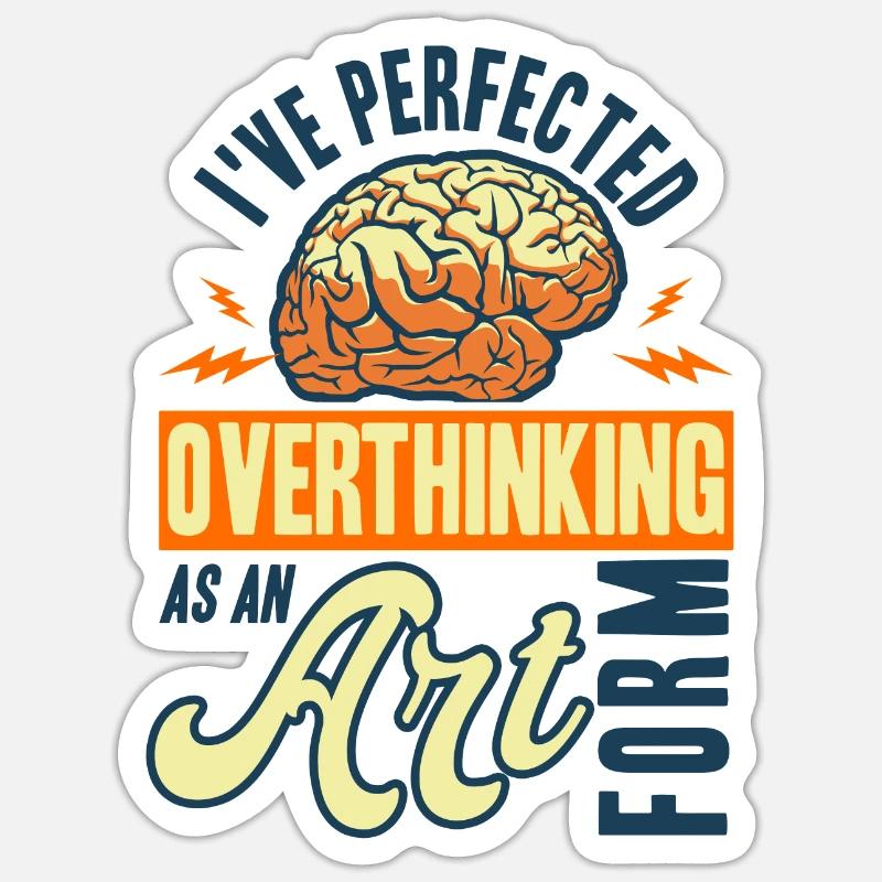 Sarcasm Sarcastic Irony Gift Sticker size S (10 x 10 cm)