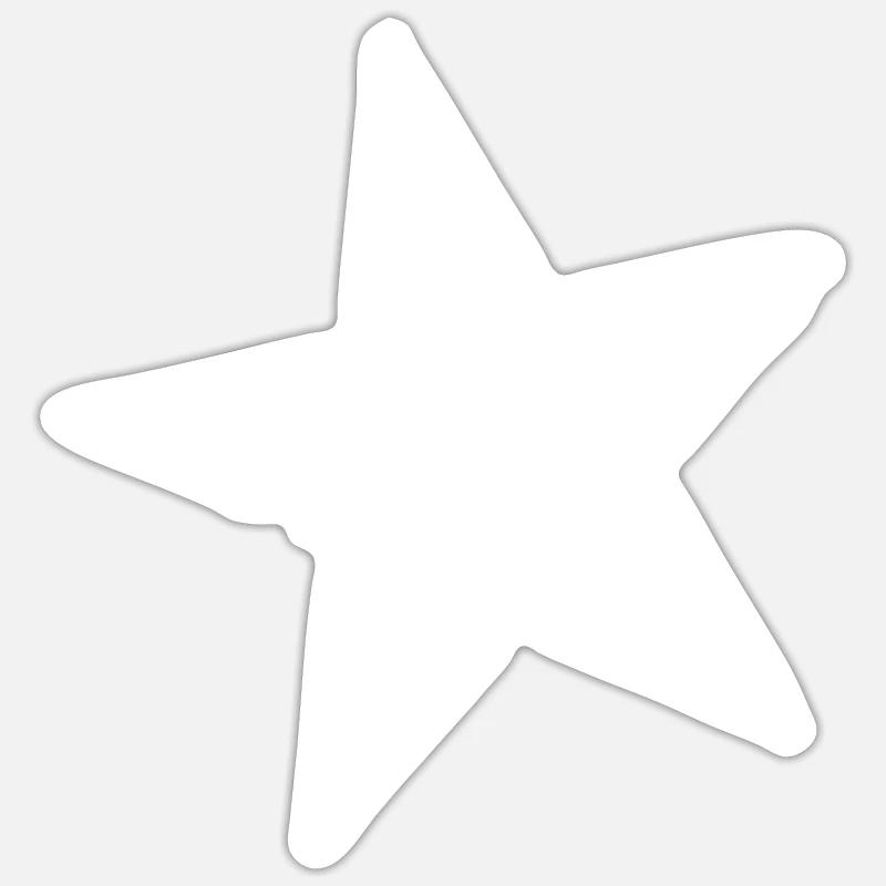 Star Points Sticker size S (10 x 10 cm)