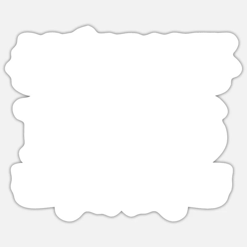 1996 - Sticker size S (10 x 10 cm) - white matte