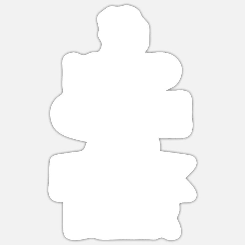 Biertrinker Bier Geschenke Sticker Größe S (10 x 10 cm)