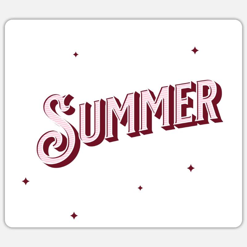 Buzzer names personalized Sticker size S (10 x 10 cm)