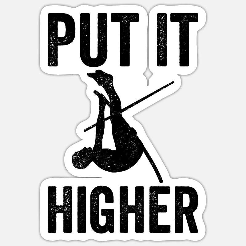 Fun Pole Vault Pole Vault Sticker size S (10 x 10 cm)