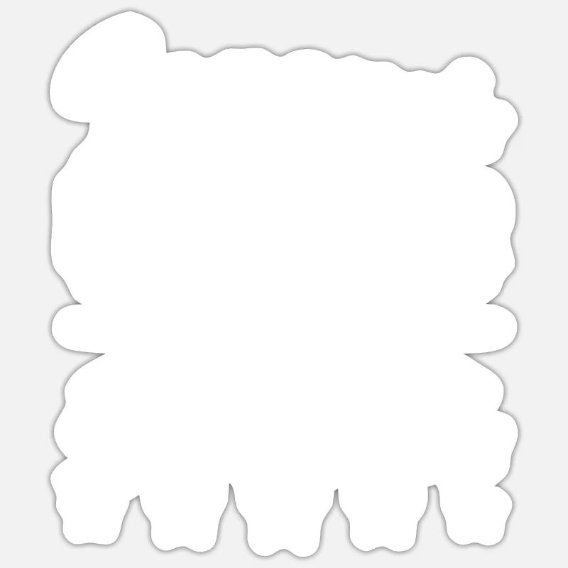 Legenden werden im Jubiläumsgeschenk November 2023 geboren - Sticker Größe S (10 x 10 cm) - Mattweiß