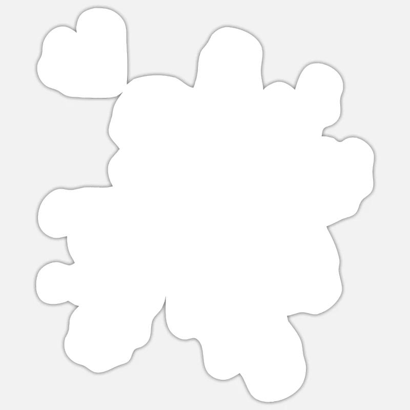 Sticker Größe S (10 x 10 cm) - 