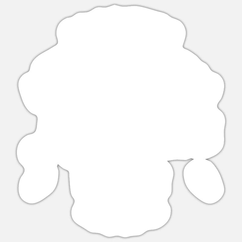 Les meilleurs deviennent kiné - Sticker taille S (10 x 10 cm) - blanc mat