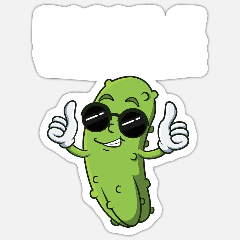 Pickle Whisperer Sticker size S (10 x 10 cm)
