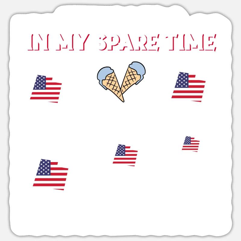 Utah - Sticker taille S (10 x 10 cm) - blanc mat