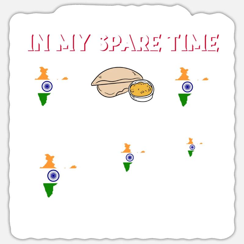 Inde Sticker taille S (10 x 10 cm)