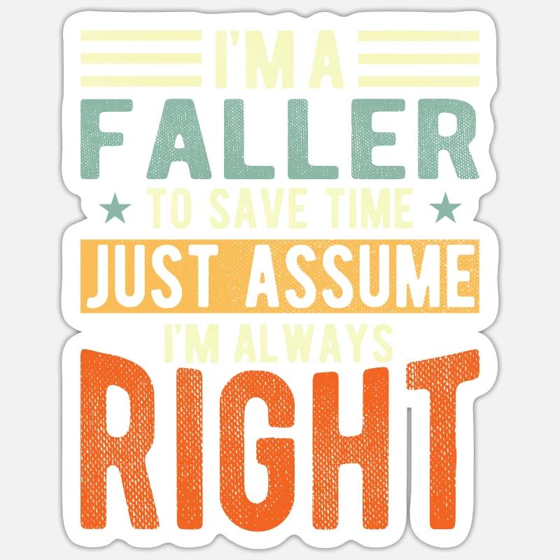 Faller Sticker Größe S (10 x 10 cm)