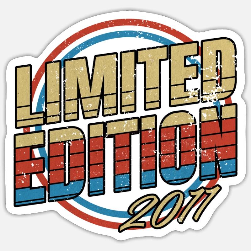 Édition Limitée Millésime 2011 - Sticker taille S (10 x 10 cm) - blanc mat