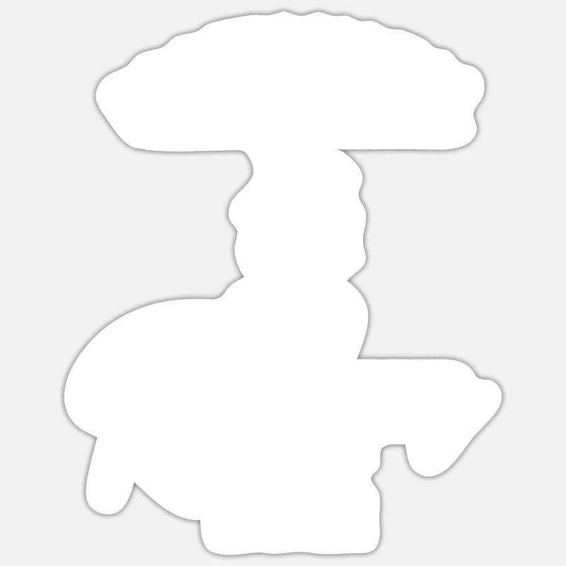 Ramen Lover - Sticker size S (10 x 10 cm) - white matte