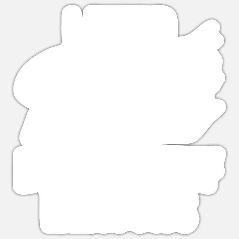 Ramen Lover - Sticker size S (10 x 10 cm) - white matte