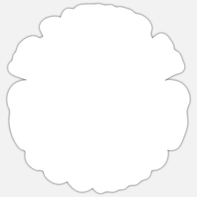 Chef Citation Cadeau Drôle Chef - Sticker taille S (10 x 10 cm) - blanc mat