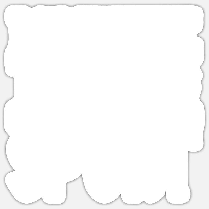 Messerwurfscheibe Geschenk Messerwerfer Sticker Größe S (10 x 10 cm)