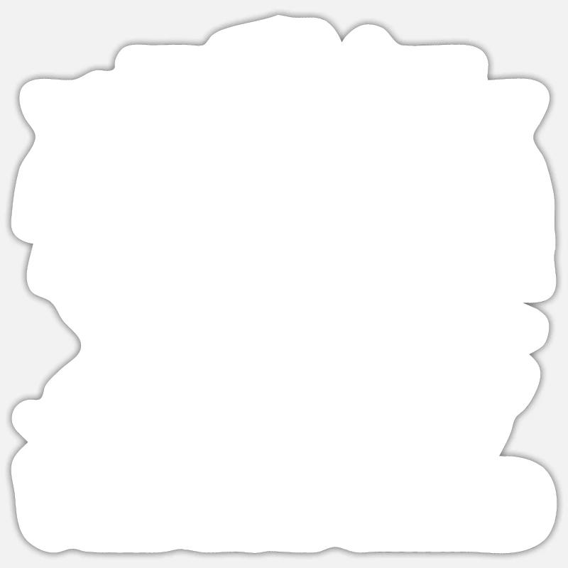 Messerwurfscheibe Geschenk Messerwerfer Sticker Größe S (10 x 10 cm)