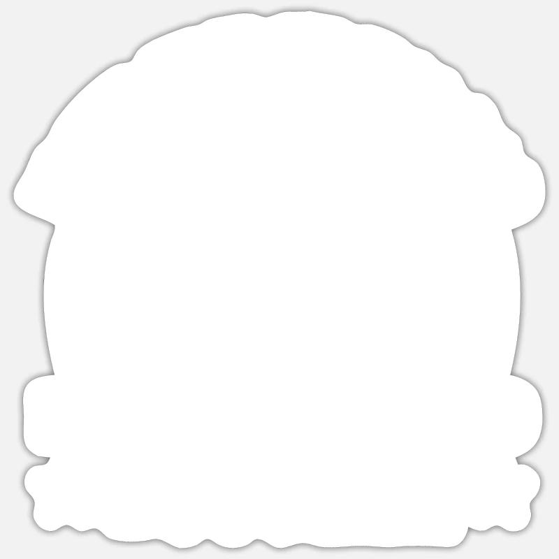 Messerwurfscheibe Geschenk Messerwerfer Sticker Größe S (10 x 10 cm)