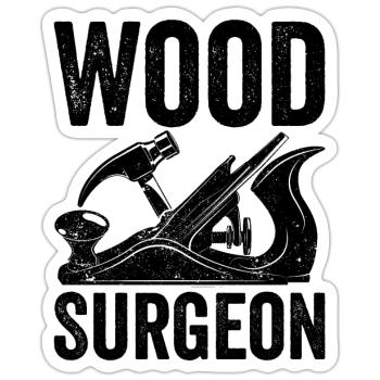 Soil Surgeon Farmer Agriculture - Sticker size S (10 x 10 cm) - white matte - Front