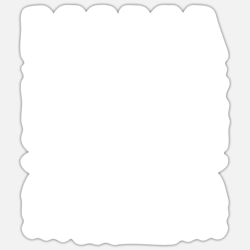 Mutter Tochter Mama Geschenk - Sticker Größe S (10 x 10 cm) - Mattweiß