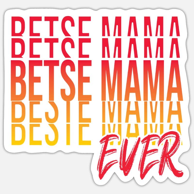 Muttertag Sticker Größe S (10 x 10 cm)