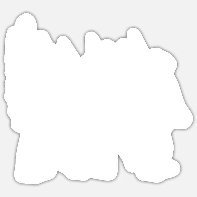 Truppen singen ein Lied - singen Sticker Größe S (10 x 10 cm)