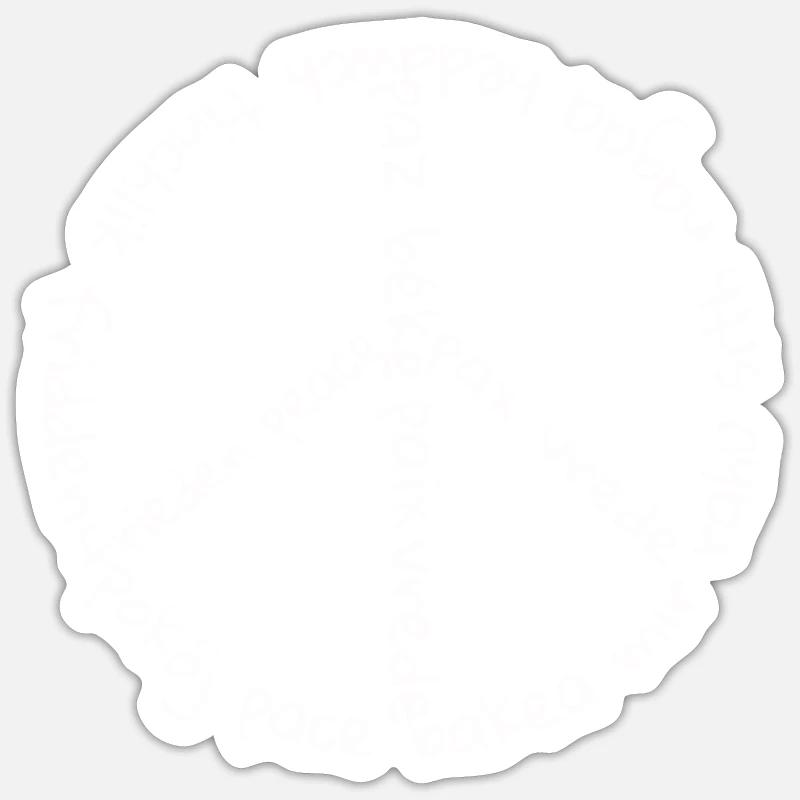 Sticker Größe S (10 x 10 cm) - 