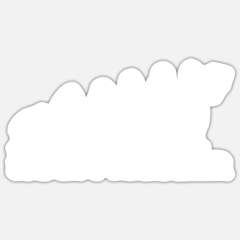 Security Manager Evolution Design - Sticker size S (10 x 10 cm) - white matte