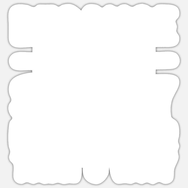 Funny Security Manager Quote - Sticker size S (10 x 10 cm) - white matte