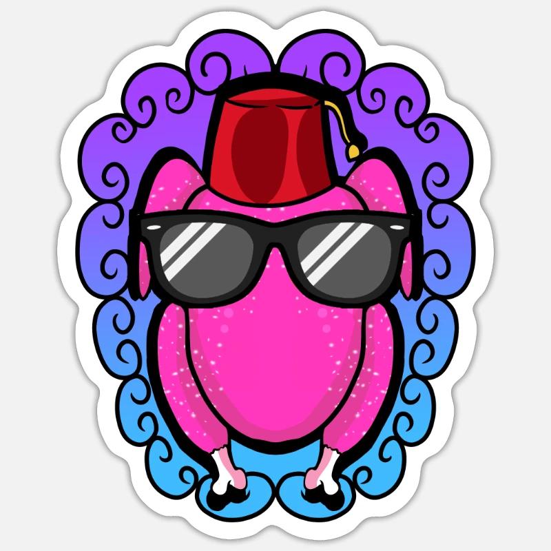 Sticker taille S (10 x 10 cm) - 