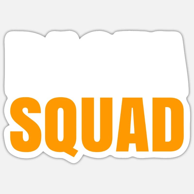 Pasta Squad - Sticker size S (10 x 10 cm) - white matte