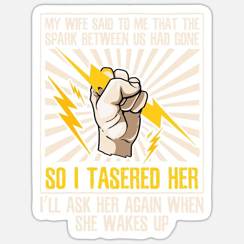 Electrician Electronics technician Construction electrician Sticker size S (10 x 10 cm)