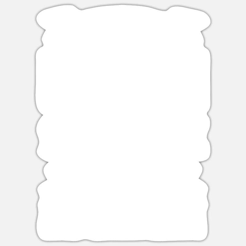 Eltern 3 Söhne Papa von 3 Söhnen Geschenk - Sticker Größe S (10 x 10 cm) - Mattweiß