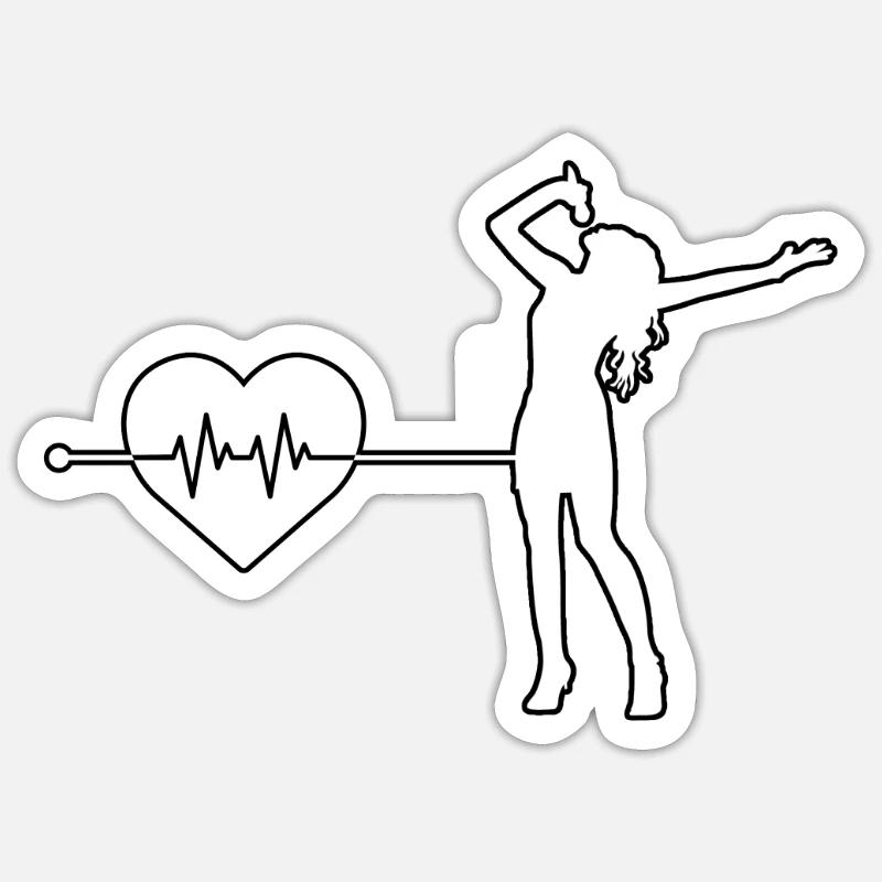 Sticker Größe S (10 x 10 cm) - 