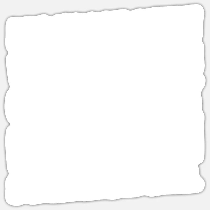 Ich hasse diese Werbung vom Ordnungsamt - Sticker Größe S (10 x 10 cm) - Mattweiß