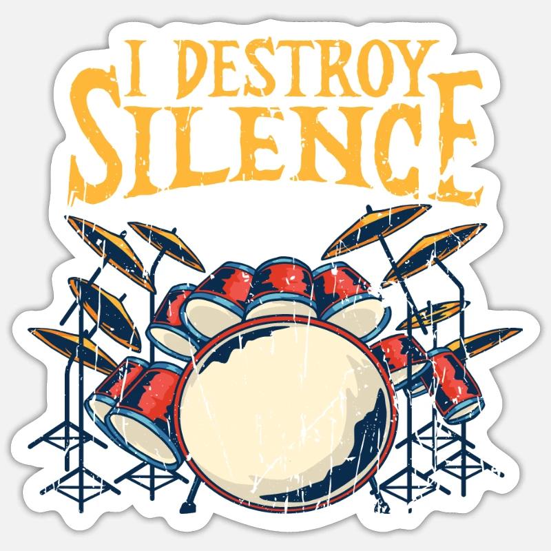 Sticker Größe S (10 x 10 cm) - 