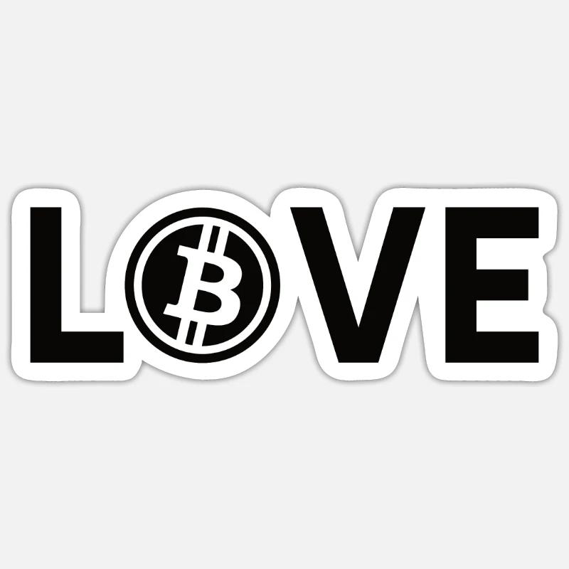 Bitcoin Plan B BTC Satoshi Crypto Hodl Maximalist Sticker size S (10 x 10 cm)