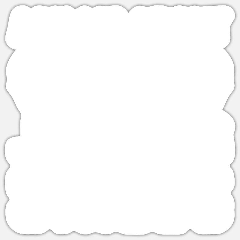 Lustiges Springseil Springseil Sticker Größe S (10 x 10 cm)