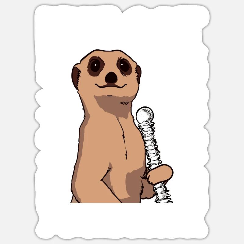 I've got your back Physio Physiotherapeut - Sticker Größe S (10 x 10 cm) - Mattweiß