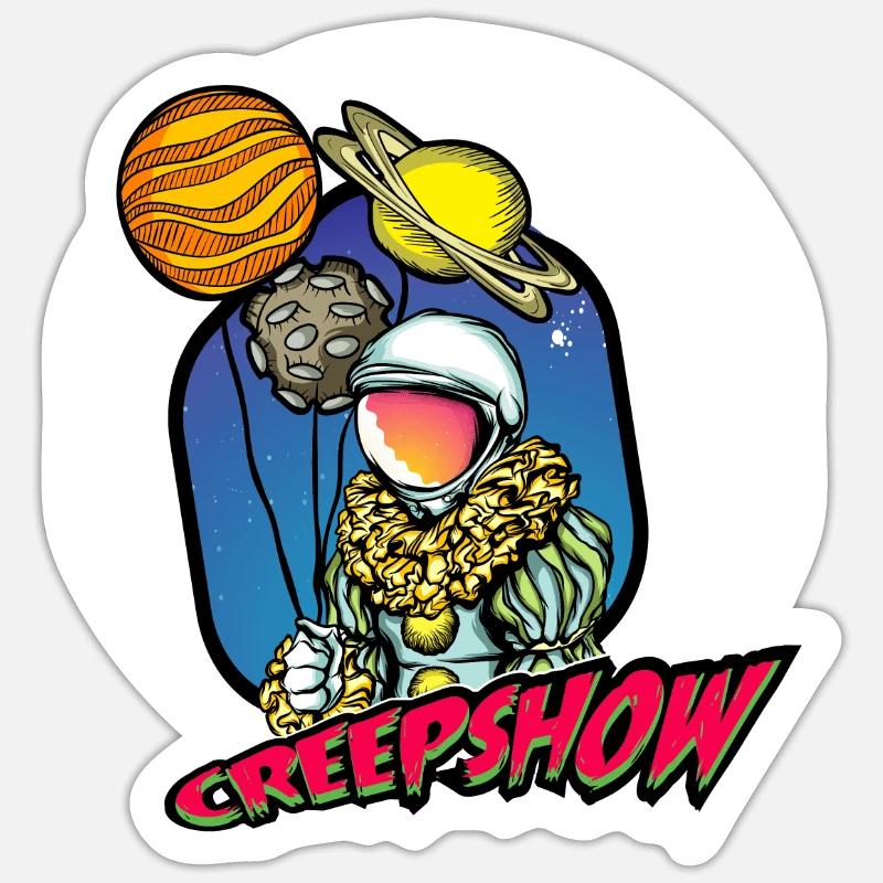 Astronaute Sticker taille S (10 x 10 cm)