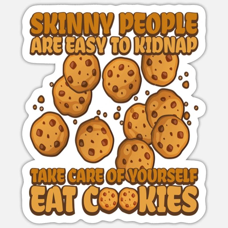 Cookie Quite Cookie Bakery - Sticker size S (10 x 10 cm) - white matte
