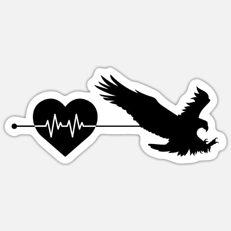 Sticker Größe S (10 x 10 cm) - 