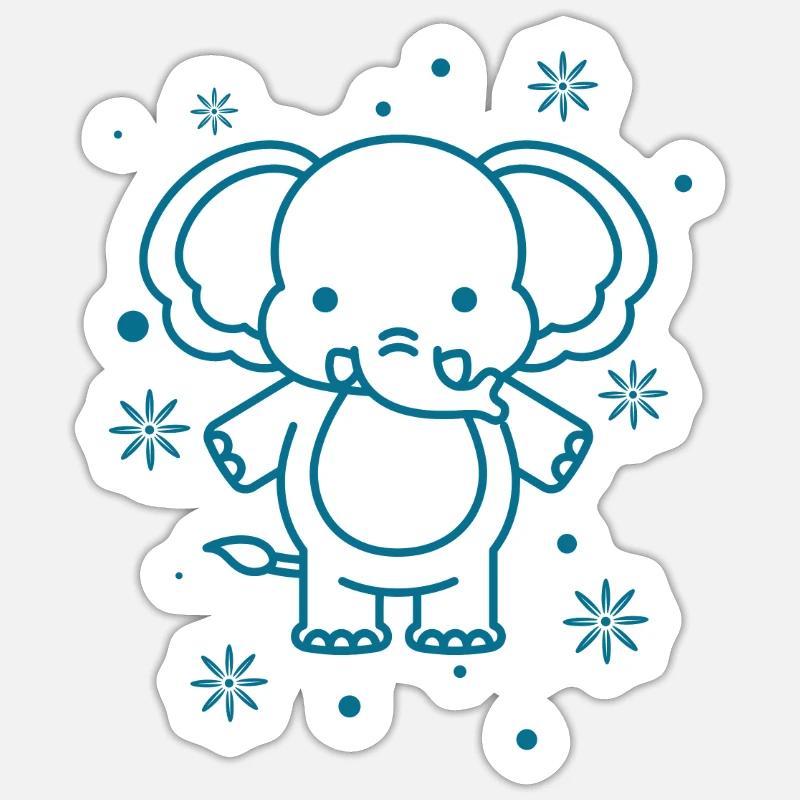 Sticker taille S (10 x 10 cm) - 