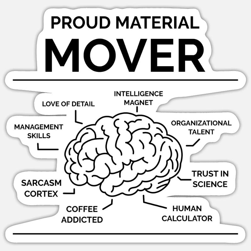 Material Conveyor Sticker size S (10 x 10 cm)